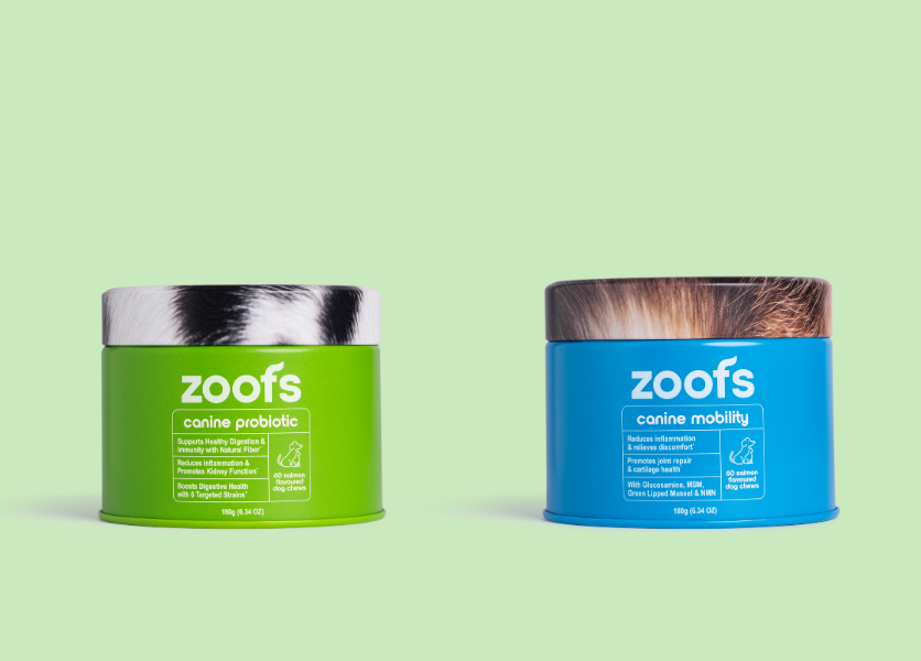 Active Bundle for Dogs - Mobility, Longevity, Gut & Digestive Health