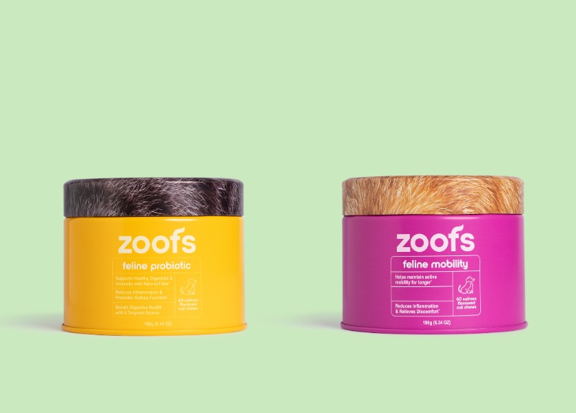 Active Bundle for Cats - Mobility, Longevity, Gut & Digestive Health